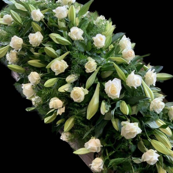 White Casket Top