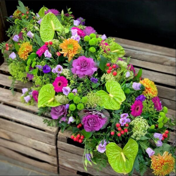 Colourful Creation Casket Top
