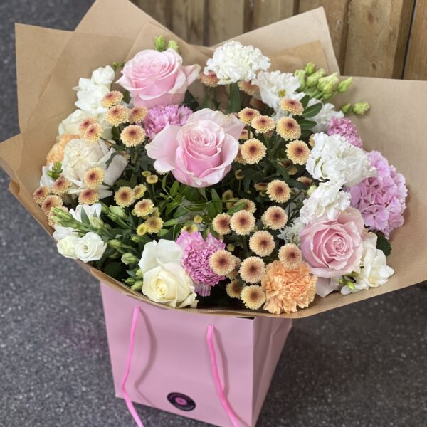 Pink and Peach Florist Choice Selection