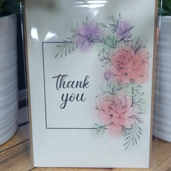 Pastel Flowers - Thank You
