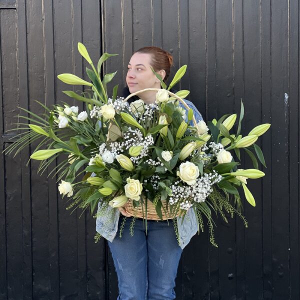 Superior White Basket