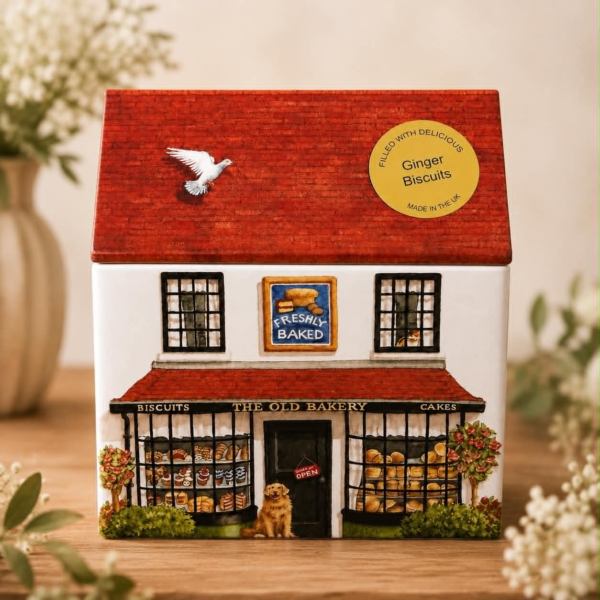 The Old Bakery Ginger Biscuit Tin